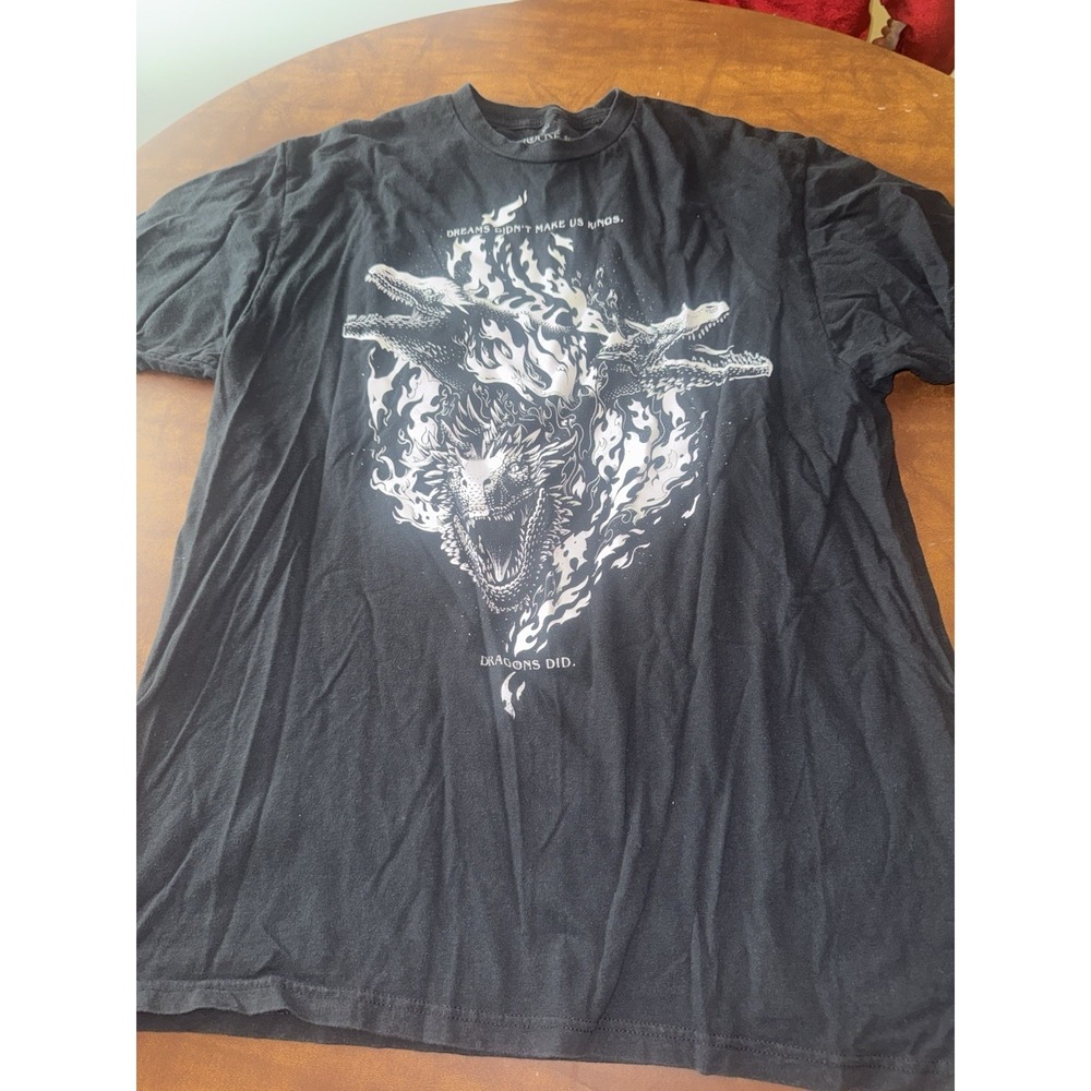 House of the Dragon "Dreams Didn't Make Us Kings" t-shirt XL